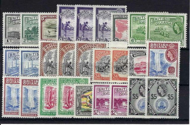 Image of British Guiana/Guyana 331/45a UMM